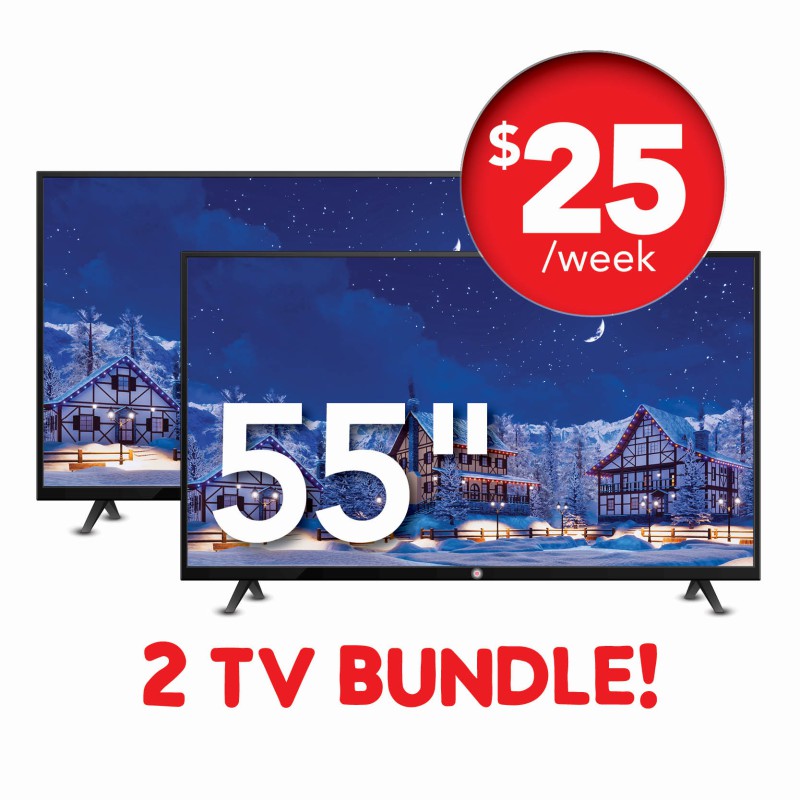 55" and 55" TV Bundle 